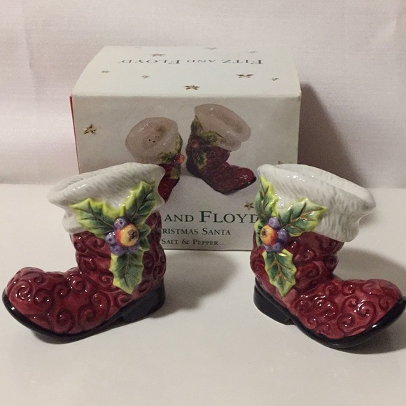 Fitz and Floyd Other - New Fitz and Floyd Christmas Santa Salt and Pepper